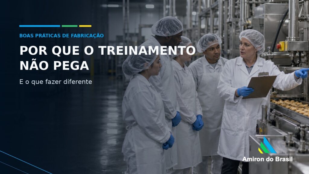 Por que o treinamento de BPF não pega na fábrica (e o que fazer diferente)